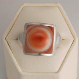 Bague avec agate dite "oeil de shiva"